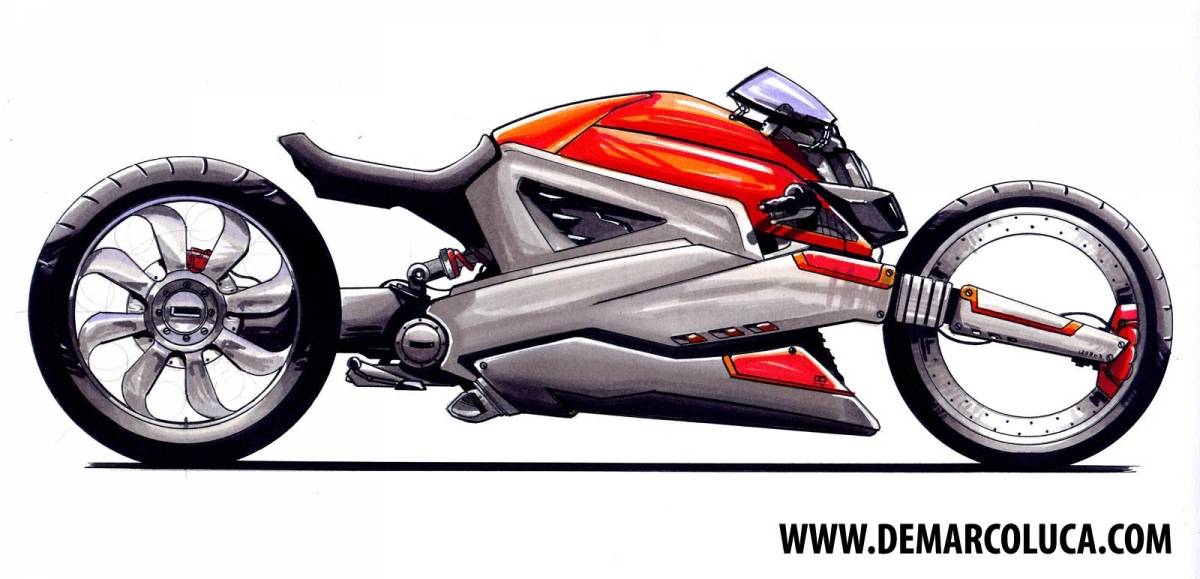 disegno moto 4 P