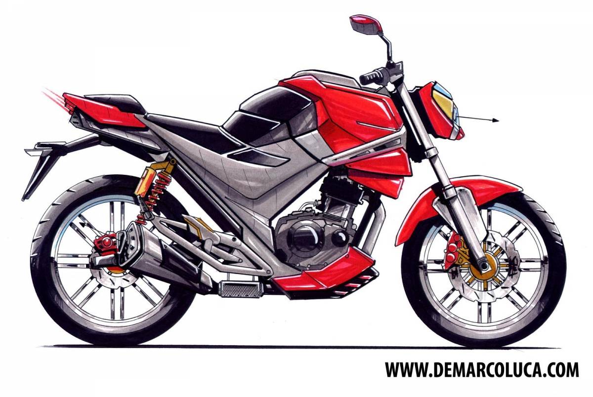 disegno moto 9