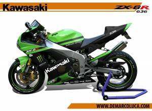 Kawasaki Ninja ZX-636 2003 - grafica MotoGP