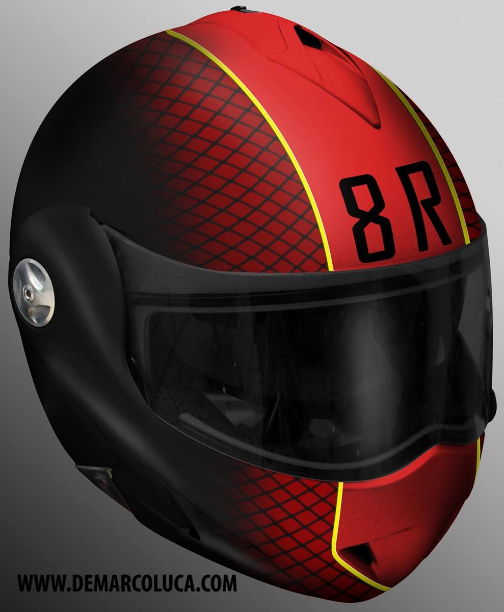 casco LDM 01- NERO - FRONTE