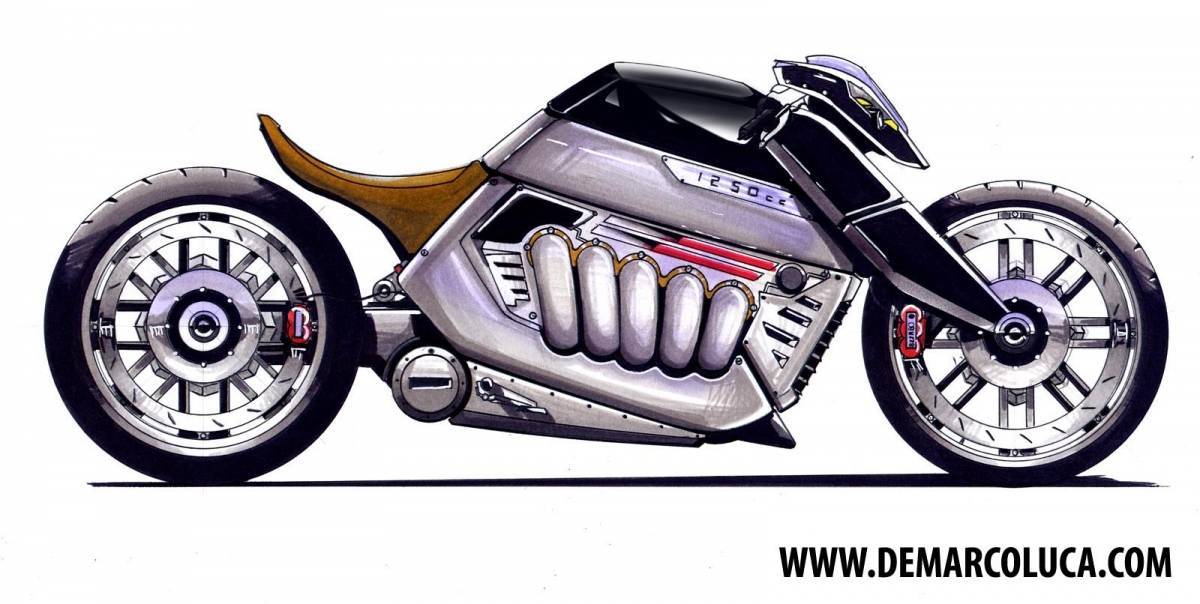 disegno moto 5 P